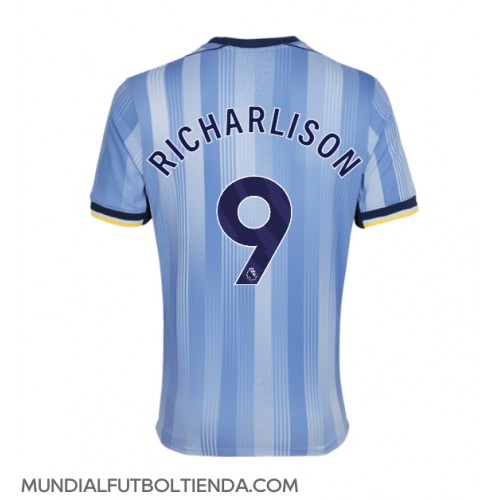 Camiseta Tottenham Hotspur Richarlison #9 Segunda Equipación Replica 2024-25 mangas cortas